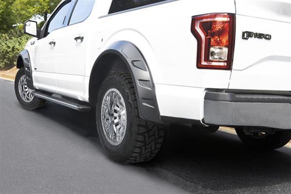 Husky Liners 15-17 Ford F-150 (67.1/78.9/97.6in. Bed) DRT Style Fender Flares (Smooth) 4pc - Blk thumbnail 2