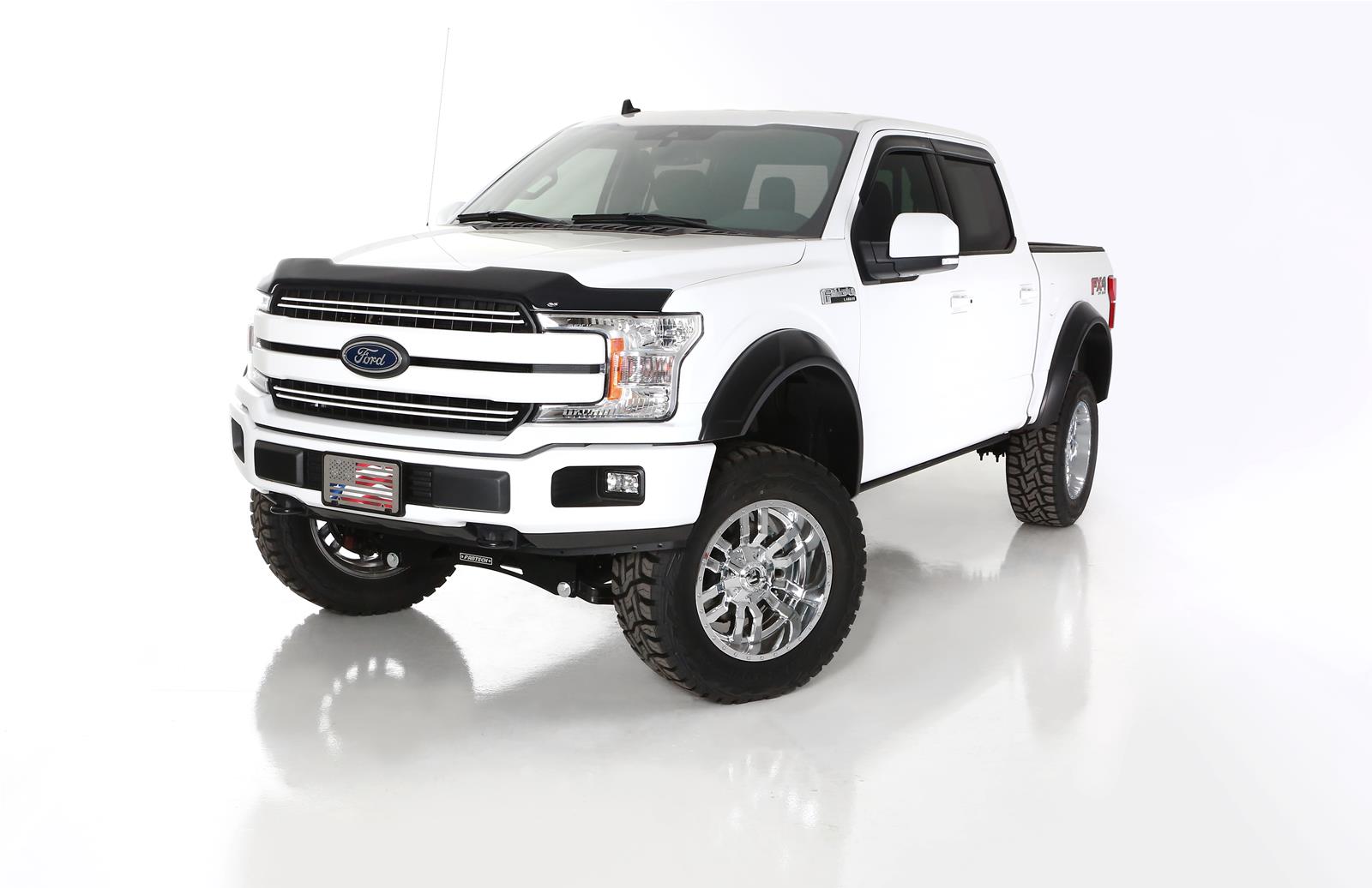 Husky Liners 18-20 Ford F-150 (67.1/78.9/97.6in. Bed) DRT Style Fender Flares (Smooth) 4pc - Blk thumbnail 4
