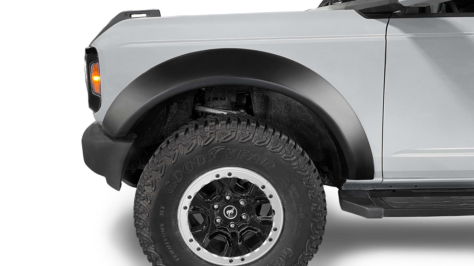 Bushwacker 21-22 Ford Bronco (2 Door) Extend-A-Fender Style Fender Flares - 4pc Smooth thumbnail 3