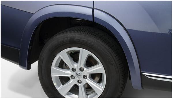 Bushwacker OE-Style Fender Flares 30030-02 Flares, OE Style, Rear, Black, Dura-Flex Thermoplastic, Toyota, Pair