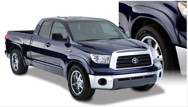 Husky OE-Style Fender Flares for 2007-2013 TUNDRA - 2803910 Flares, OE Style, Front, Rear, Black, Dura-Flex Thermoplastic, Toyota, Set of 4 thumbnail 2