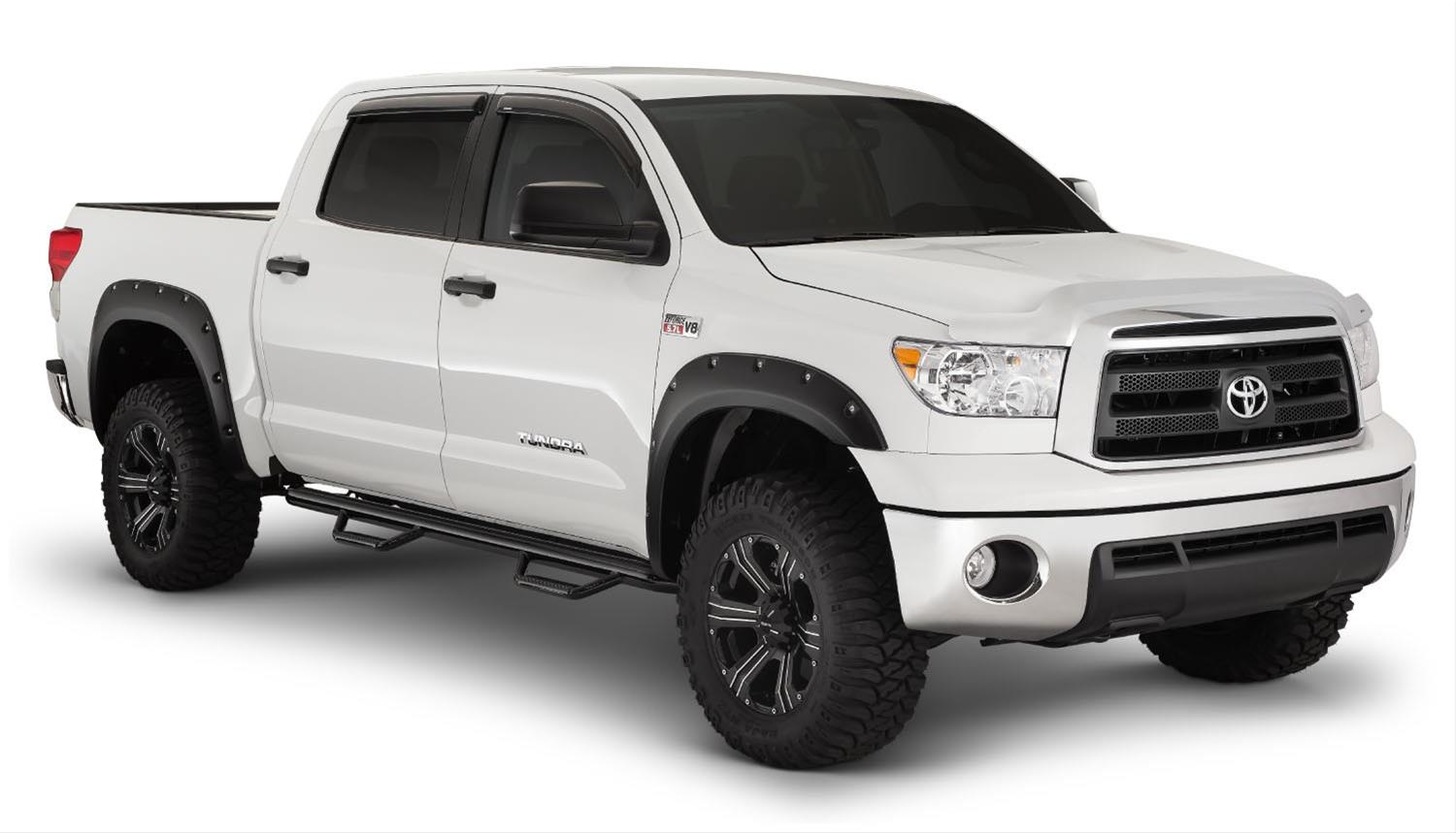 Husky Pocket-Style Fender Flares for 2007-2013 TUNDRA - 2803911 Flares, Pocket Style, Front, Rear, Black, Dura-Flex Thermoplastic, Toyota, Set of 4