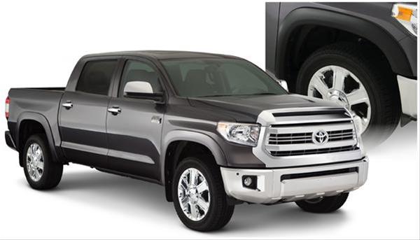 Husky OE-Style Fender Flares for 2014-2021 TUNDRA - 2803917 Flares, OE Style, Front/Rear, Black, Dura-Flex Thermoplastic, Toyota, Set of 4 thumbnail 2