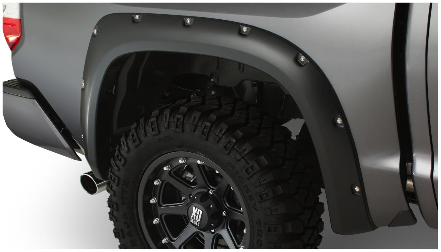 Husky Pocket-Style Fender Flares for 2014-2021 TUNDRA - 2803918 Flares, Pocket Style, Front and Rear, Dura-Flex Thermoplastic, Black, Toyota, Set of 4 thumbnail 6