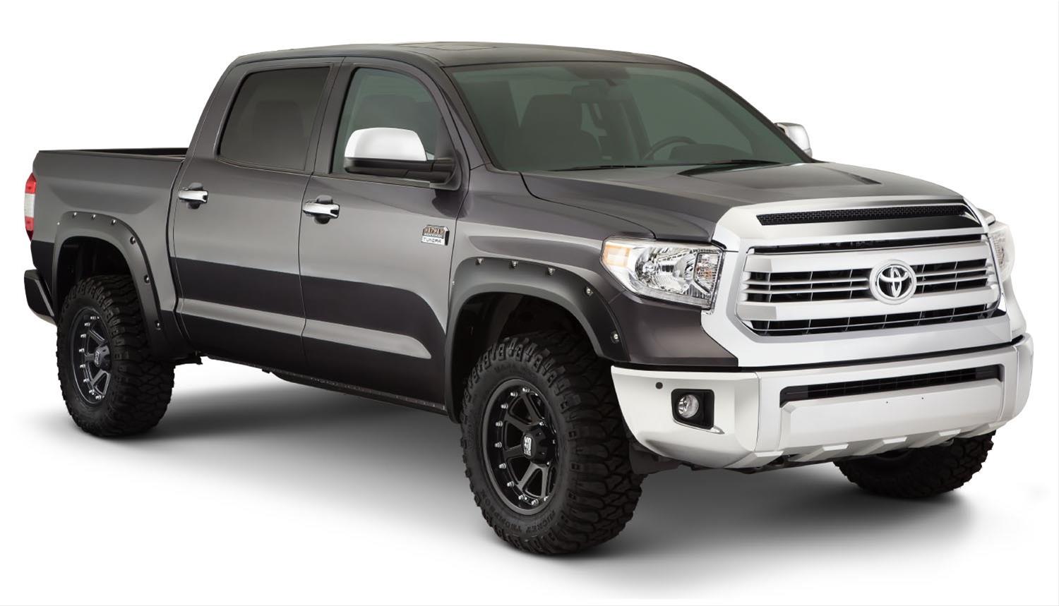 Husky Pocket-Style Fender Flares for 2014-2021 TUNDRA - 2803918 Flares, Pocket Style, Front and Rear, Dura-Flex Thermoplastic, Black, Toyota, Set of 4 thumbnail 4