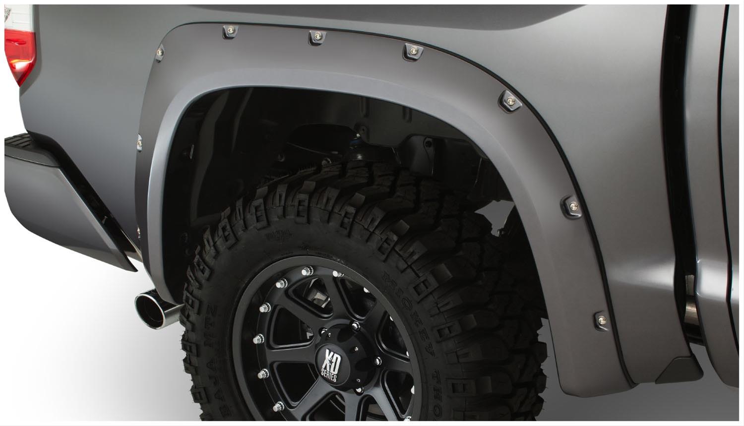 Husky Pocket-Style Fender Flares for 2014-2021 TUNDRA - 2803918 Flares, Pocket Style, Front and Rear, Dura-Flex Thermoplastic, Black, Toyota, Set of 4 thumbnail 5
