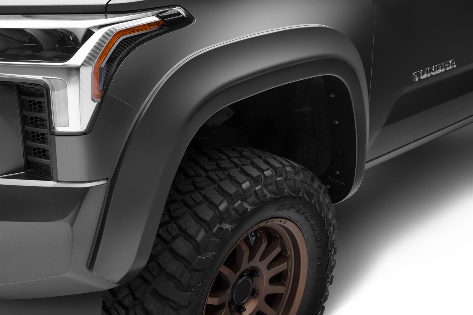 Husky Extend-A-Fender Flares for 2022-2023 TUNDRA - 2803926 Fender Flares, Extend-A-Fender, Front, Rear, Black, Dura-Flex Thermoplastic, Toyota, Set of 4 thumbnail 2