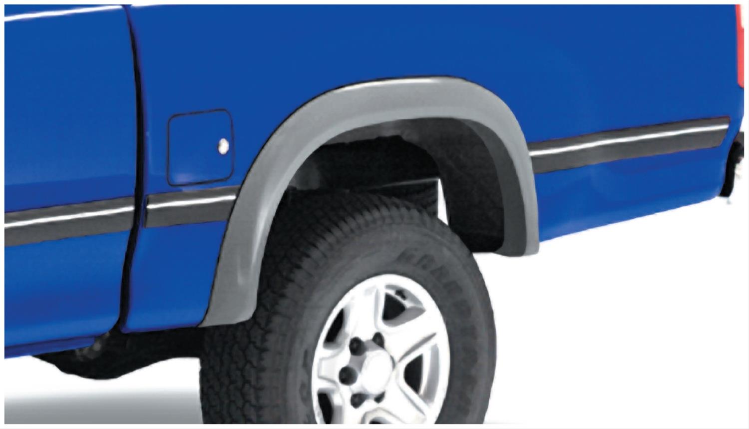 Husky Extend-A-Fender Flares for 1993-1998 T100 - 28031910 Fender Flares, Extend-A-Fender, Front, Rear, Black, Dura-Flex Thermoplastic, Toyota, Set of 4 thumbnail 3