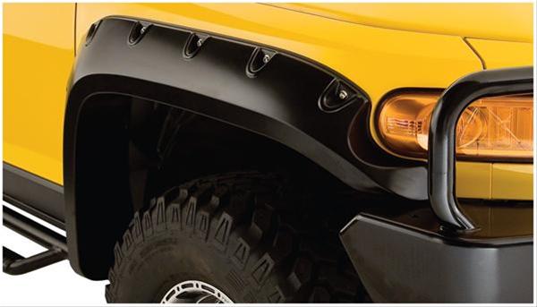 Husky Pocket-Style Fender Flares for 2007-2014 FJ CRUISER - 28031922 Flare, Pocket Style, Front, Rear, Black, Dura-Flex Thermoplastic, Toyota, Set of 4 thumbnail 3