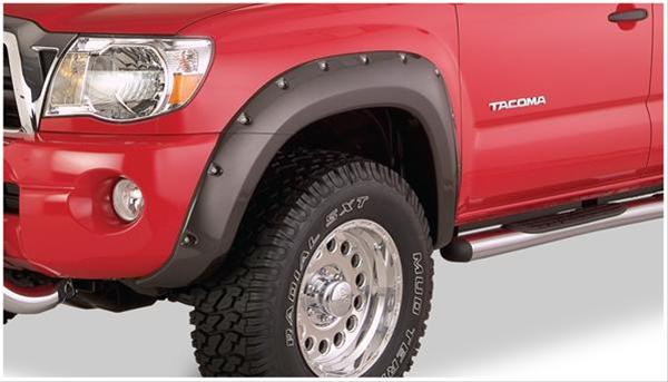 Husky Pocket-Style Fender Flares for 2005-2011 TACOMA - 28031925 Flares, Pocket Style, Front, Rear, Black, Thermoplastic, Toyota, Set of 4 thumbnail 2