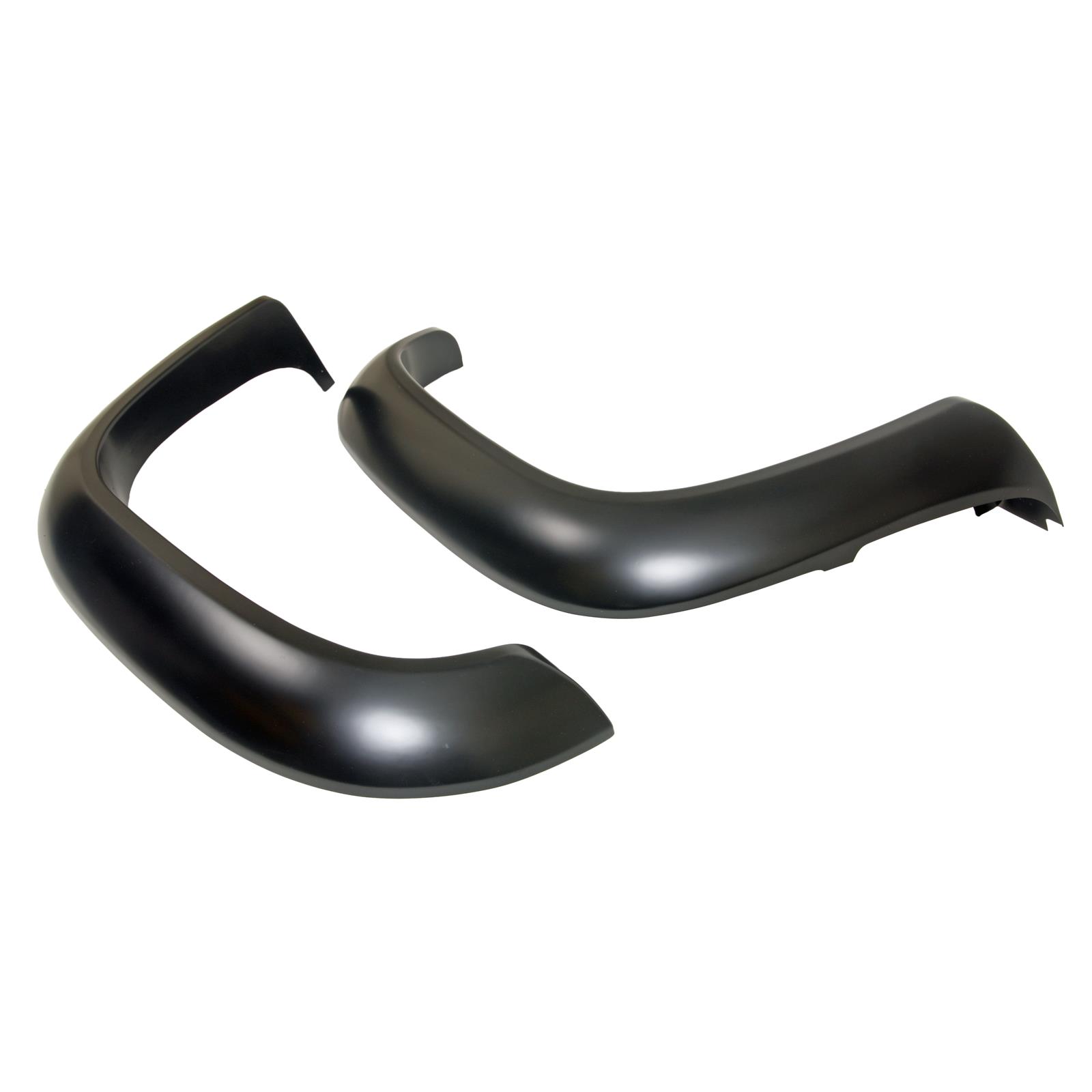 Bushwacker Extend-A-Fender Flares 40013-01 Fender Flares, Extend-A-Fender, Front, Black, Dura-Flex Thermoplastic, Chevy, GMC, Pair thumbnail 2