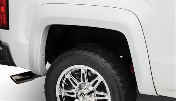 Bushwacker Extend-A-Fender Flares 40100-02 Fender Flares, Extend-A-Fender, Rear, Black, Dura-Flex Thermoplastic, GMC, Pair