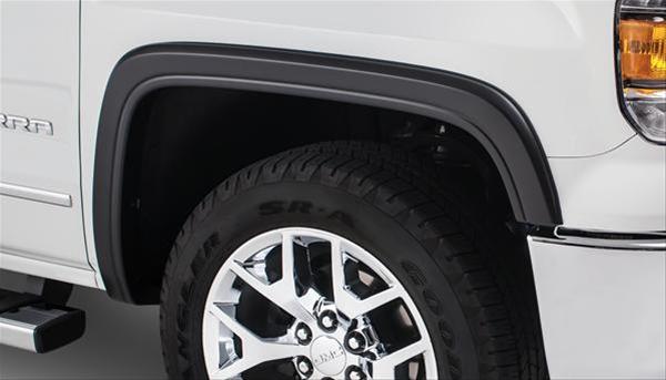 Bushwacker OE-Style Fender Flares 40123-02 Flares, OE Style, Front, Black, Dura-Flex Thermoplastic, GMC, Pair thumbnail 2