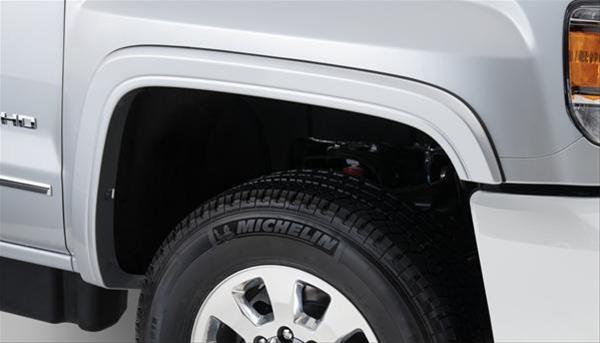 Bushwacker OE-Style Fender Flares 40129-02 Flares, OE Style, Front, Black, Dura-Flex Thermoplastic, GMC, Pair thumbnail 2