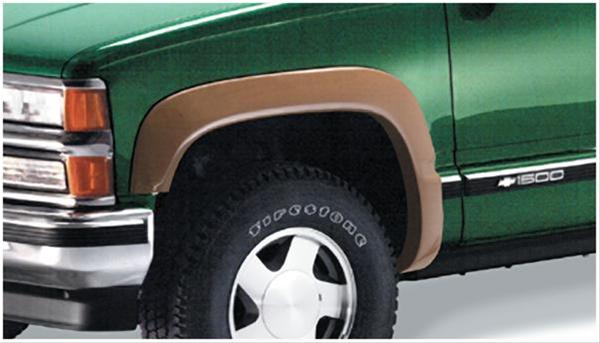 Husky Extend-A-Fender Flares 2804901 Fender Flares, Extend-A-Fender, Front and Rear, Black, Dura-Flex Thermoplastic, Chevy, GMC, Set of 4
