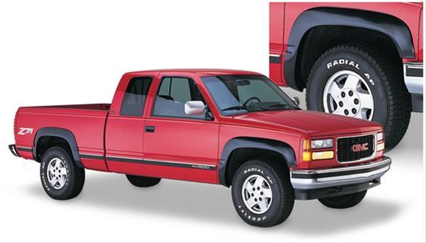 Husky OE-Style Fender Flares 2804904 Flares, OE Style, Front and Rear, Black, Dura-Flex Thermoplastic, Chevy, GMC, Set of 4 thumbnail 2