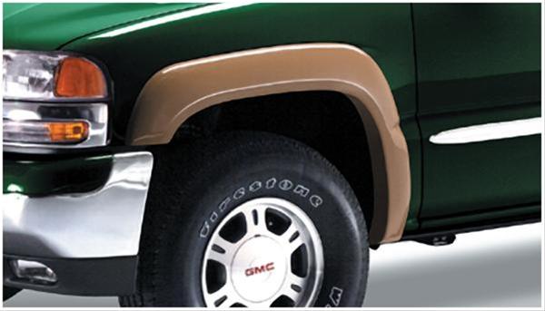 Husky Extend-A-Fender Flares 2804906 Fender Flares, Extend-A-Fender, Front and Rear, Black, Dura-Flex Thermoplastic, Chevy, GMC, Set of 4