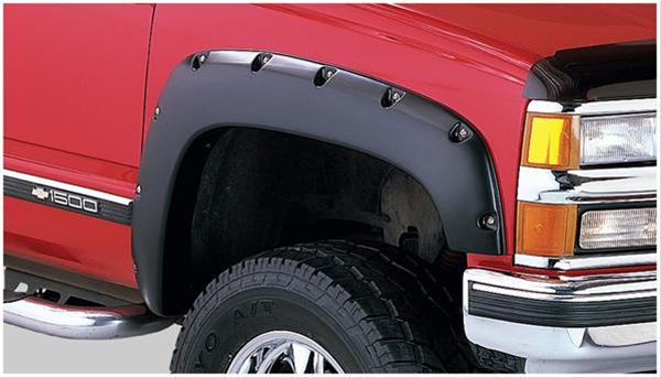 Husky Pocket-Style Fender Flares 2804919 Flares, Pocket Style, Front and Rear, Black, Dura-Flex Thermoplastic, Chevy, GMC, Set of 4 thumbnail 2