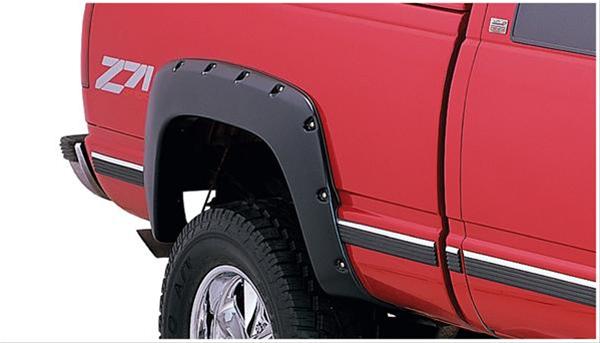 Husky Pocket-Style Fender Flares 2804919 Flares, Pocket Style, Front and Rear, Black, Dura-Flex Thermoplastic, Chevy, GMC, Set of 4 thumbnail 4