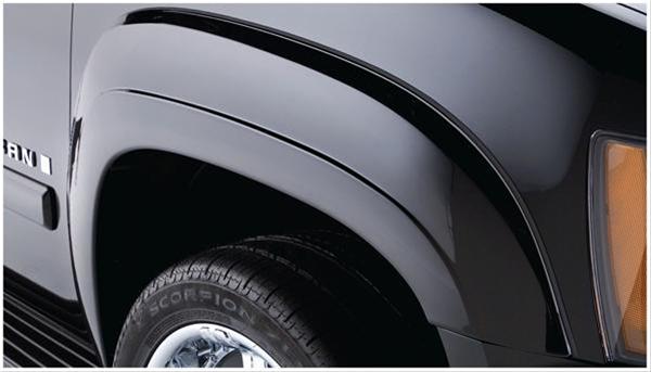 Husky OE-Style Fender Flares for 2007-2014 SUBURBAN 1500, 2007-2013 2500 - 2804921 Flares, OE Style, Front and Rear, Black, Dura-Flex Thermoplastic, Chevy, Set of 4 thumbnail 2
