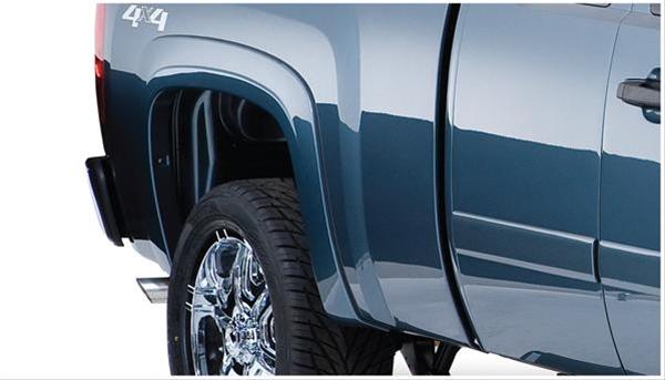 Husky OE-Style Fender Flares for 2007-2014 SILVERADO 3500 HD, 2500 2007-2013 1500 - 2804923 Flares, OE Style, Front and Rear, Black, Dura-Flex Thermoplastic, Chevy, Set of 4 thumbnail 3