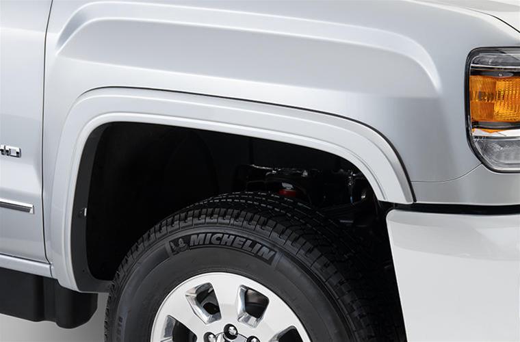 Bushwacker OE-Style Fender Flares 40930-14 Flares, OE-Style, Front and Rear, Summit White, Dura-Flex Thermoplastic, Chevy, Set of 4 thumbnail 2