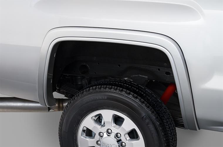 Bushwacker OE-Style Fender Flares 40930-14 Flares, OE-Style, Front and Rear, Summit White, Dura-Flex Thermoplastic, Chevy, Set of 4 thumbnail 3