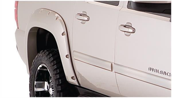 Husky Pocket-Style Fender Flares for 2007-2013 AVALANCHE - 2804932 Flares, Pocket Style, Front, Rear, Black, Dura-Flex Thermoplastic, Chevy, Set of 4 thumbnail 3