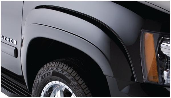 Husky OE-Style Fender Flares for 2007-2013 AVALANCHE - 2804933 Flares, OE Style, Front, Rear, Black, Dura-Flex Thermoplastic, Chevy, Set of 4 thumbnail 2