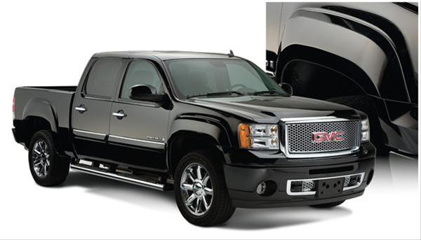Husky OE-Style Fender Flares for 2007-2013 SIERRA 1500 - 2804939 Flares, OE Style, Front and Rear, Black, Dura-Flex Thermoplastic, GMC, Set of 4 thumbnail 2
