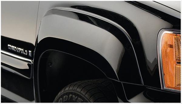 Husky OE-Style Fender Flares for 2007-2013 SIERRA 1500 - 2804939 Flares, OE Style, Front and Rear, Black, Dura-Flex Thermoplastic, GMC, Set of 4