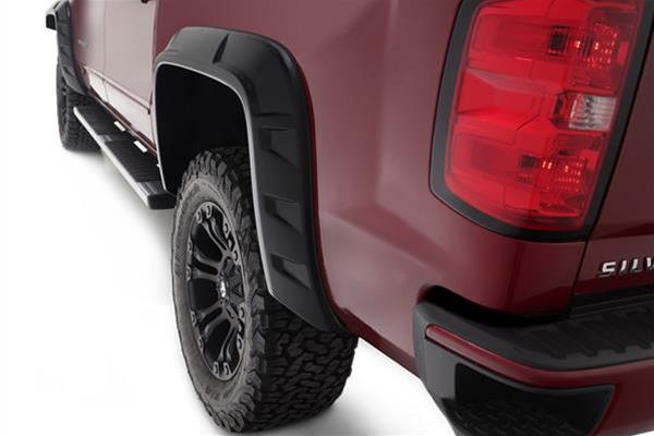 Husky Liners 14-18 Chevrolet Silverado 1500 FS 69.3in Bed DRT Style Fender Flares (Smooth) 4pc - Blk thumbnail 4
