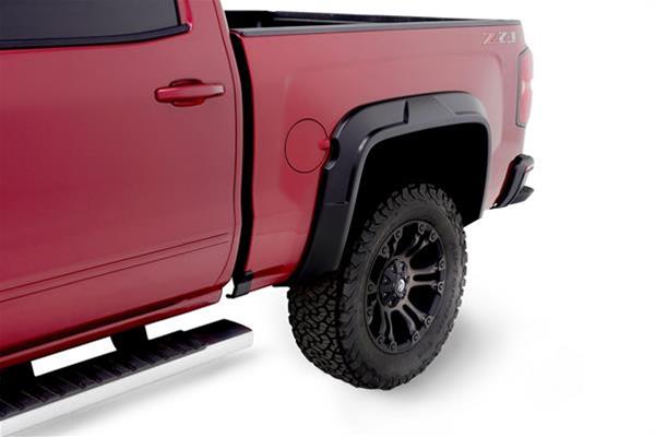 Husky Liners 14-18 Chevrolet Silverado 1500 FS 69.3in Bed DRT Style Fender Flares (Smooth) 4pc - Blk thumbnail 6