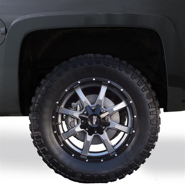 Bushwacker Color-Matching OE-Style Fender Flares 40956-34 Flares, OE-Style, Front and Rear, Dura-Flex Thermoplastic, Black, 0.750 in. Flare Width, Chevrolet, Set of 4 thumbnail 2