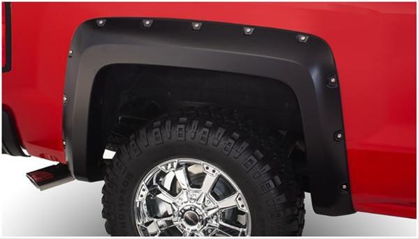 Husky Pocket-Style Fender Flares for 2014-2018 SILVERADO 1500 - 2804959 Flares, Pocket Style, Front and Rear, Dura-Flex Thermoplastic, Black, Chevy, Set of 4 thumbnail 5