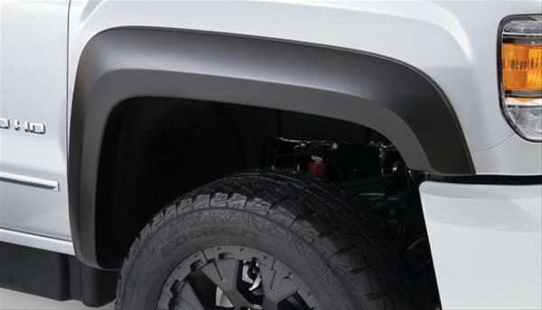 Husky Extend-A-Fender Flares for 2015-2019 SIERRA 2500 HD, 3500 HD - 2804966 Fender Flares, Extend-A-Fender, Front/Rear, Black, Dura-Flex Thermoplastic, GMC, Set of 4 thumbnail 3