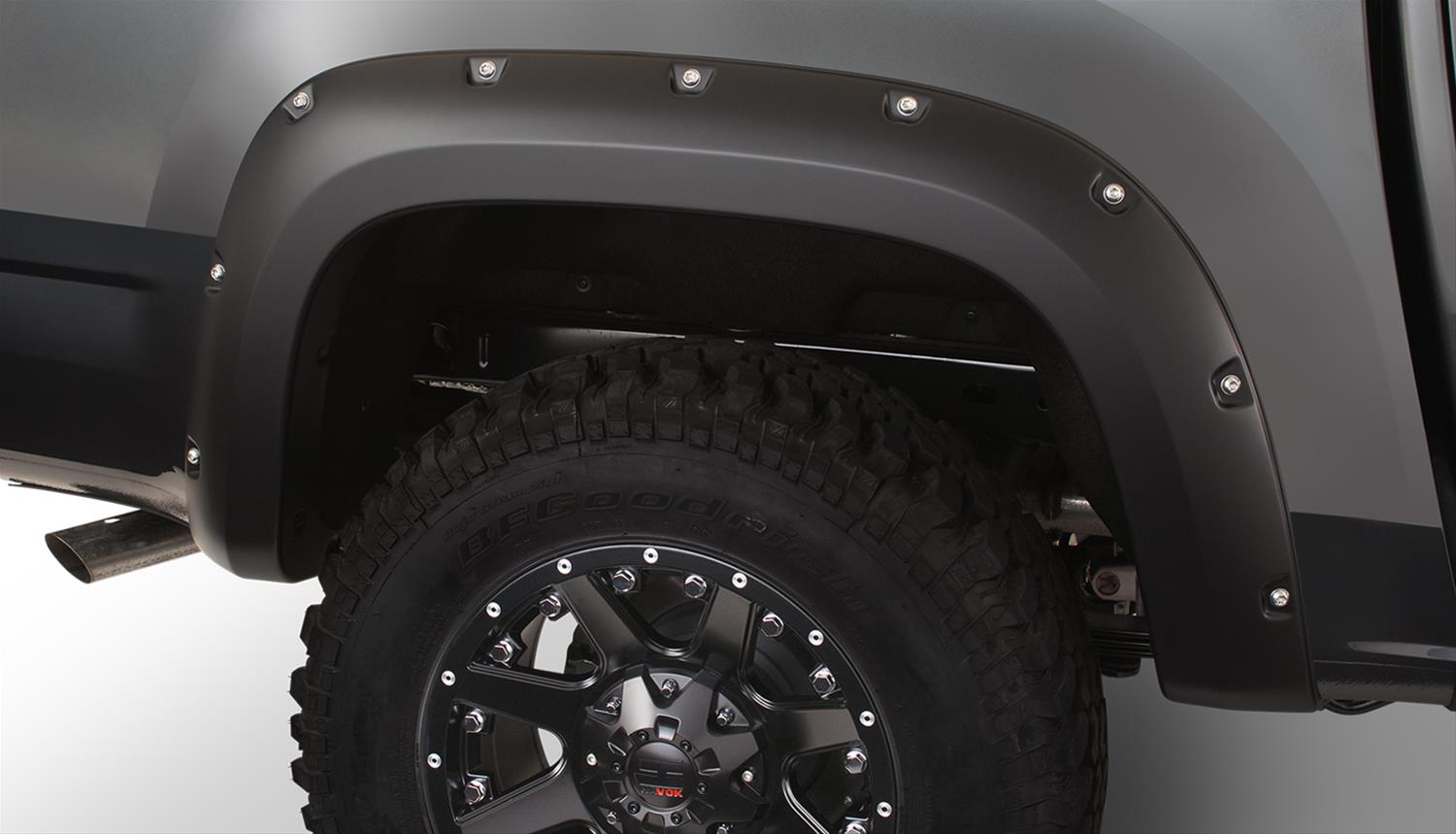 Husky Pocket-Style Fender Flares for 2015-2021 COLORADO - 2804970 Flares, Pocket Style, Front/Rear, Black, Dura-Flex Thermoplastic, Chevrolet, Set of 4 thumbnail 5
