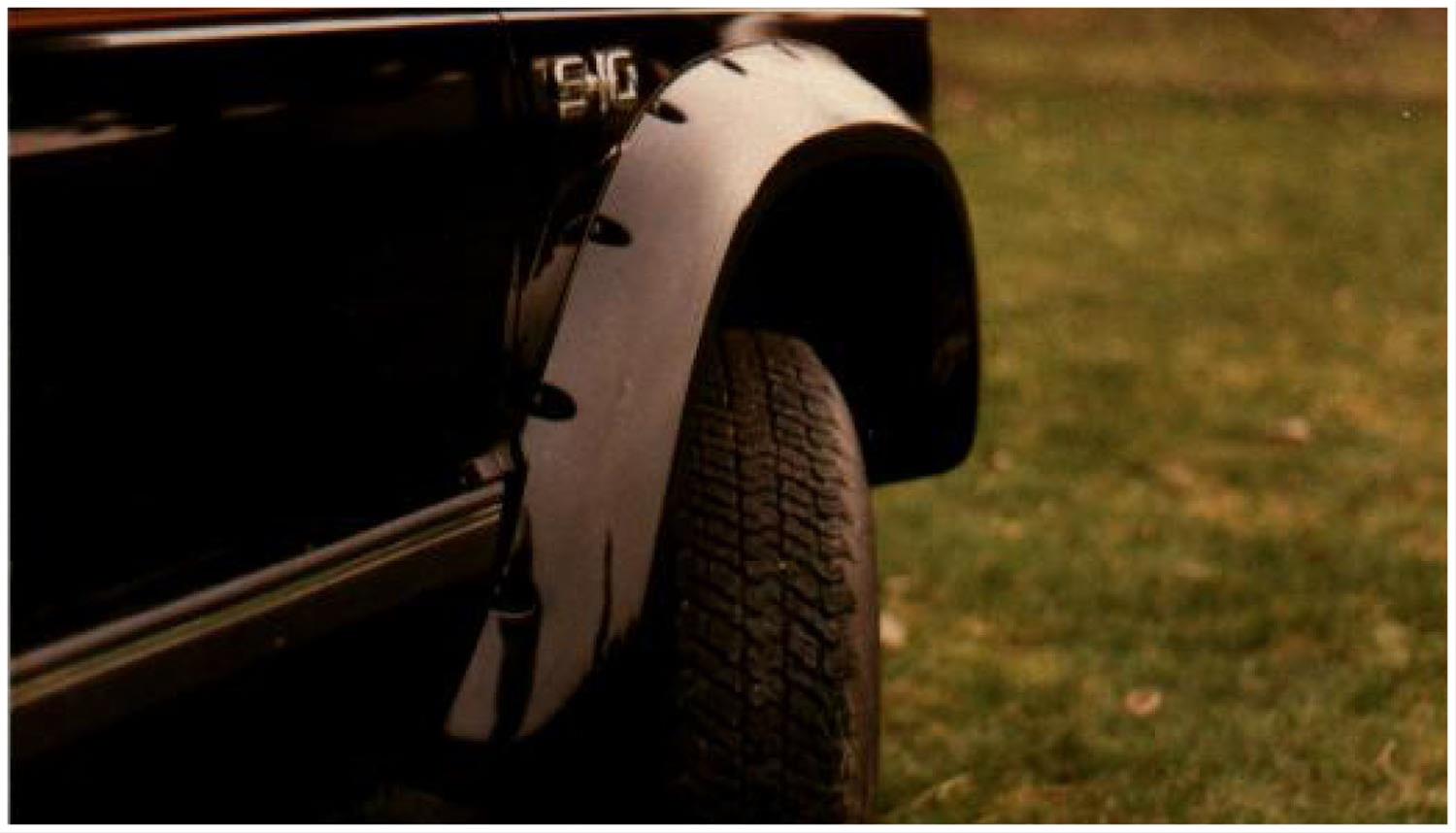 Bushwacker Cut-Out Fender Flares 41009-11 Flares, Cut-Out, Front, Black, Dura-Flex Thermoplastic, Chevy, GMC, S-Series, SUV, Pickup, Pair