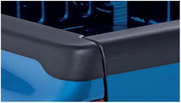Bushwacker Ultimate Bed Rail Caps 48525 Caps, Ultimate, Smooth, Plastic, Matte Black, GMC, Pair thumbnail 3