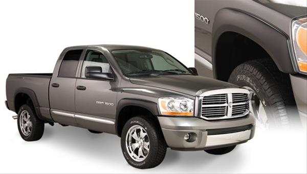 Husky OE-Style Fender Flares for 2006-2009 RAM 3500, 2500, 2006-2008 1500 - 2805910 Flares, OE Style, Front, Rear, Black, Dura-Flex Thermoplastic, Dodge, Set of 4 thumbnail 3