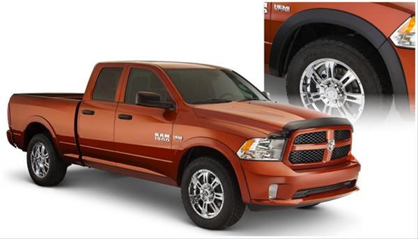 Husky OE-Style Fender Flares for 2011-2018 1500, 2019-2023 1500 CLASSIC, 2009-2010 RAM - 2805920 Flares, OE Style, Front/Rear, Black, Dura-Flex Thermoplastic, Dodge, Ram, Set of 4 thumbnail 2