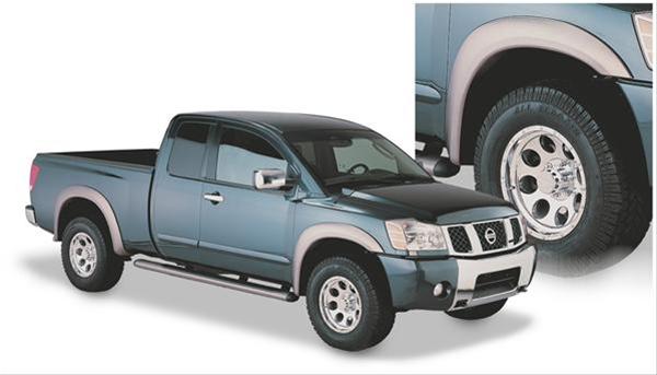 Husky Extend-A-Fender Flares for 2004-2015 TITAN - 2807901 Fender Flares, Extend-A-Fender, Front and Rear, Black, Dura-Flex Thermoplastic, Nissan, Set of 4 thumbnail 2