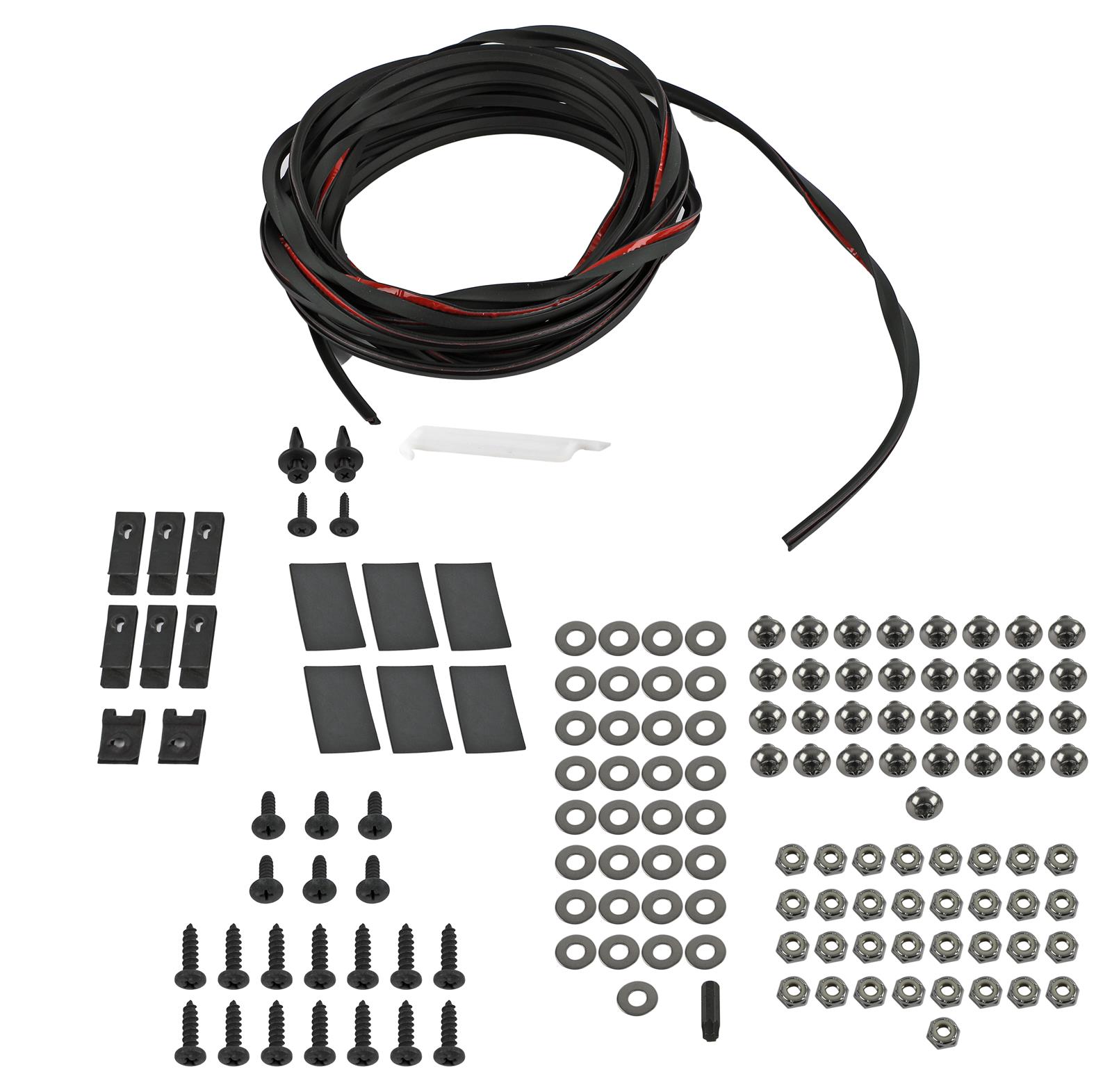 Bushwacker PK170909 Bushwacker Fender Flare Hardware Kits Summit Racing