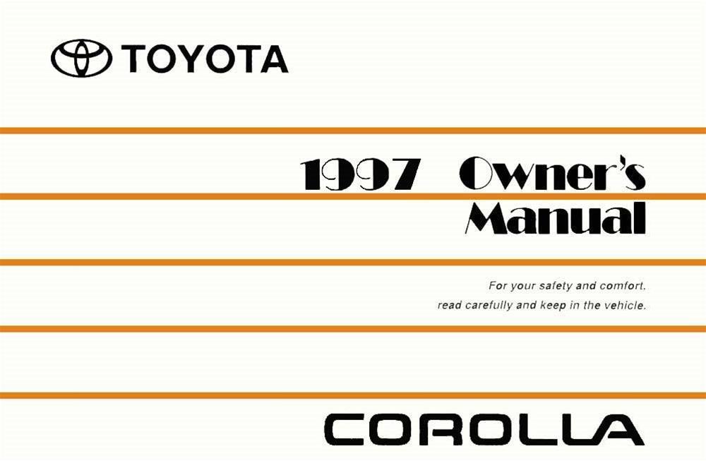 Owners manual. Toyota triago15 manual. 'N1 Runner 1.7' owner manual.