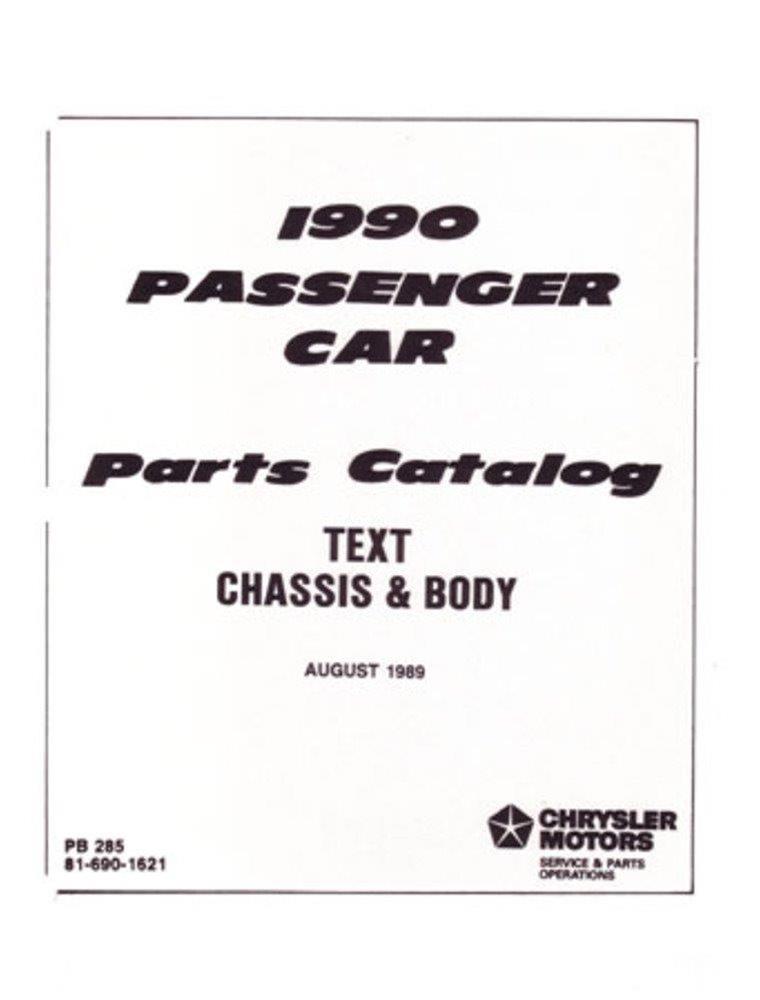 Bishko Automotive Literature 9921 Bishko Factory OEM Part Lists and