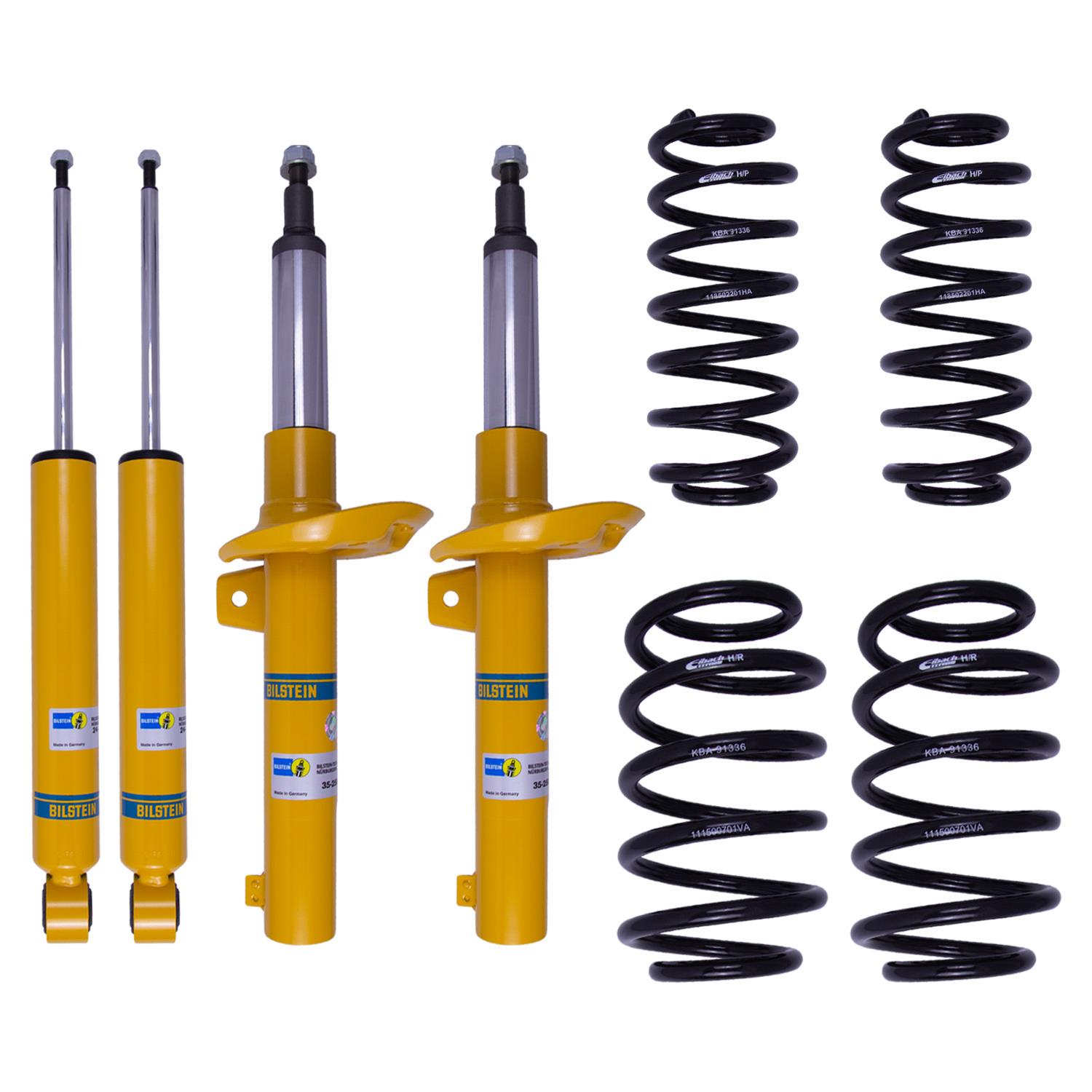 Bilstein B12 2010 Volkswagen Golf TDI Hatchback Front and Rear Suspension Kit