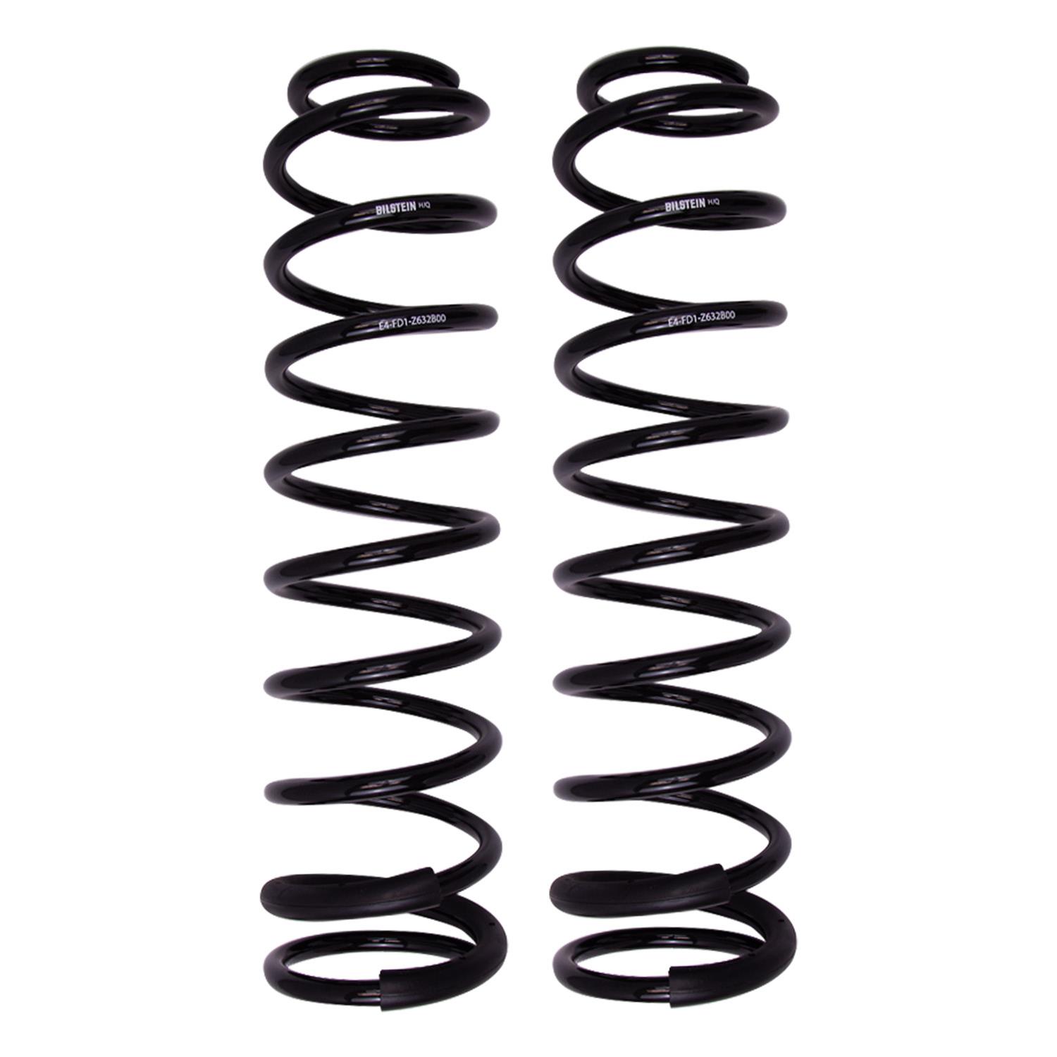 Bilstein B12 Special Coil Springs 53-322401 Springs, Special, Lifted, Front, 2 1/2 in., (1 1/2 in. Rubicon), Black, Non-Winch Style, Jeep, 4-door, Pair thumbnail 2