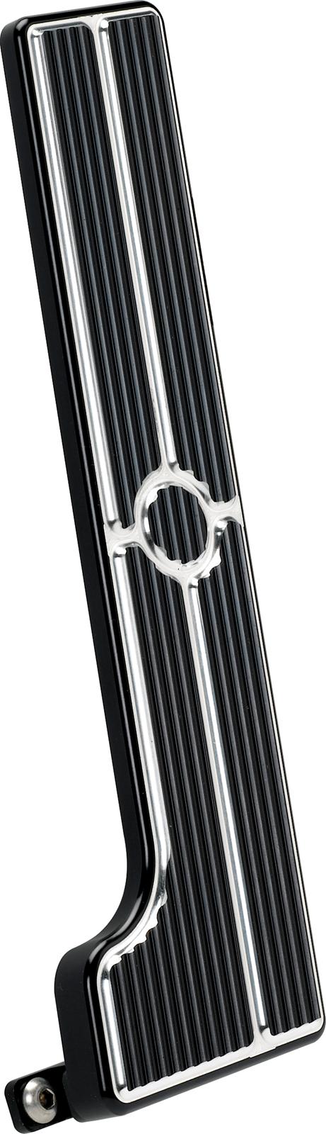 Billet Specialties Pedal Pads 199245 Pad, Gas, Aluminum, Black Anodized, Chevy, Each