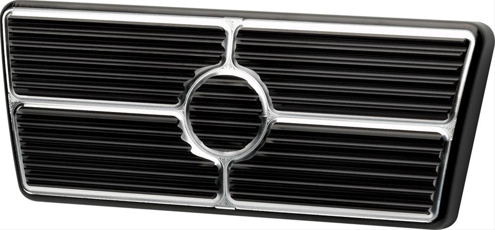 Billet Specialties Pedal Pads for 1967-1969 CAMARO, FIREBIRD - 199465 Pad, Brake, Aluminum, Polished, Chevy, Pontiac, Automatic, Each