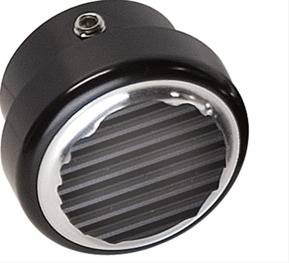Billet Specialties Dimmer Switch Covers 199875 Cover, Aluminum, Black Anodized, Each